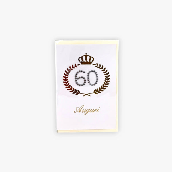 Biglietto Auguri Con Cristalli | Compleanno  Swart - Swart Italia