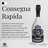 NOVITÀ - Personalizza Nome ed Età del Festeggiato - Compleanno White Elite - Swart Store