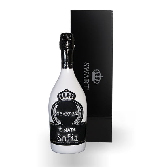 NASCITA (WHITE) - Personalizza E Nato / E Nata, Nome & Data - Swart Italia