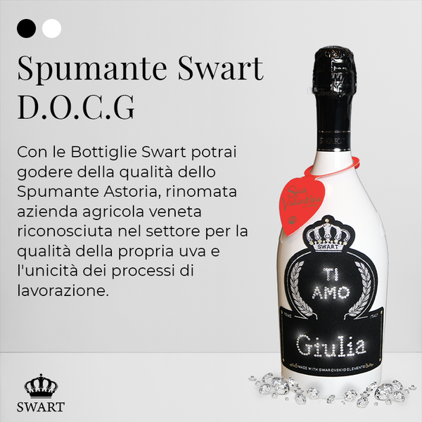 TI AMO (WHITE) - Personalizza Nome - Swart Italia
