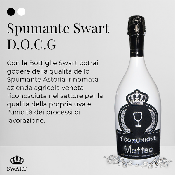 PRIMA COMUNIONE (WHITE) - Personalizza Nome & Dedica - Swart Italia