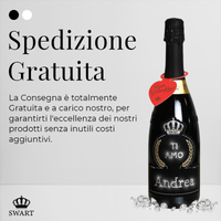 TI AMO (BLACK) - Personalizza Nome - Swart Italia