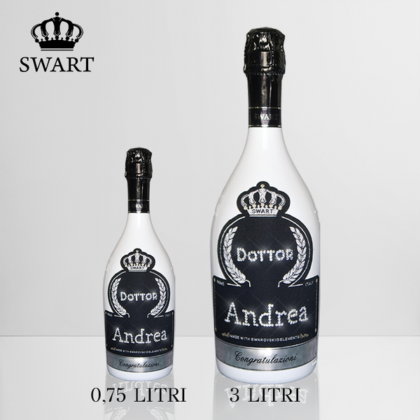 LAUREA (WHITE) - Personalizza "DOTTOR", Nome & Dedica - Swart Italia